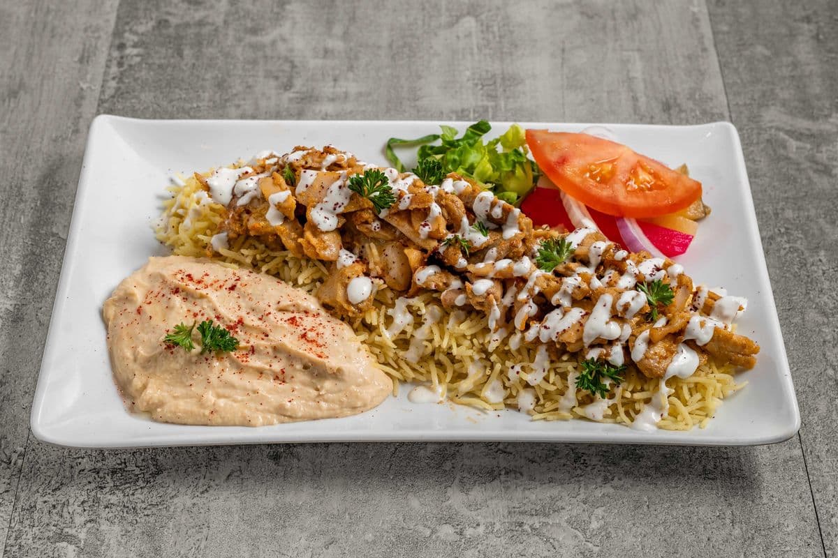 Chicken Shawarma plate