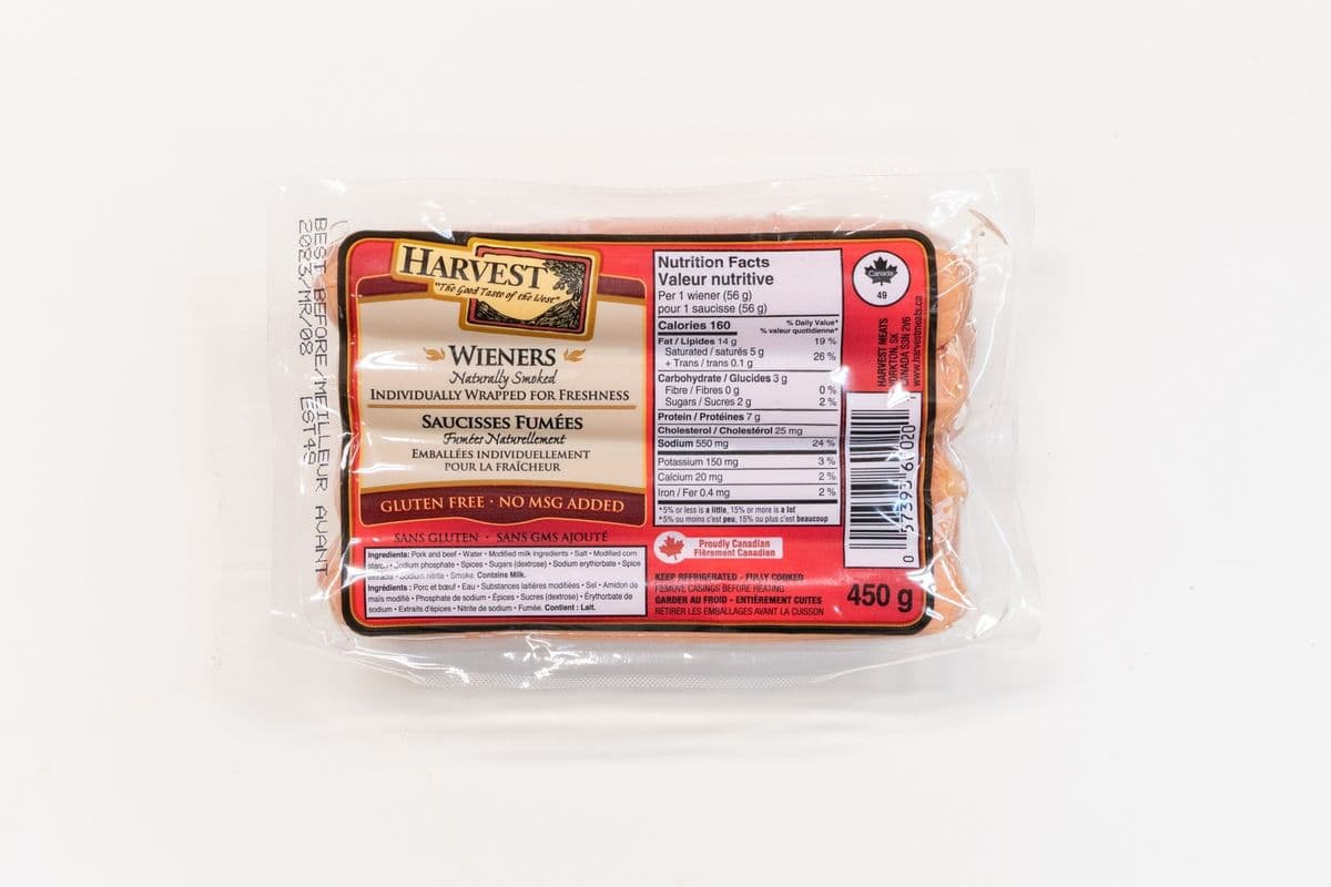 Harvest Wieners (450g)
