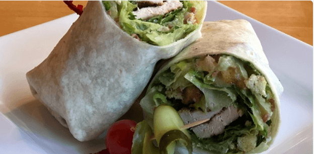 Mediterranean Chicken Wrap