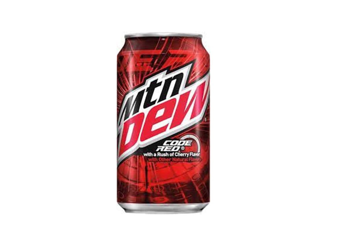 Mountain Dew Code Red Can 355ml