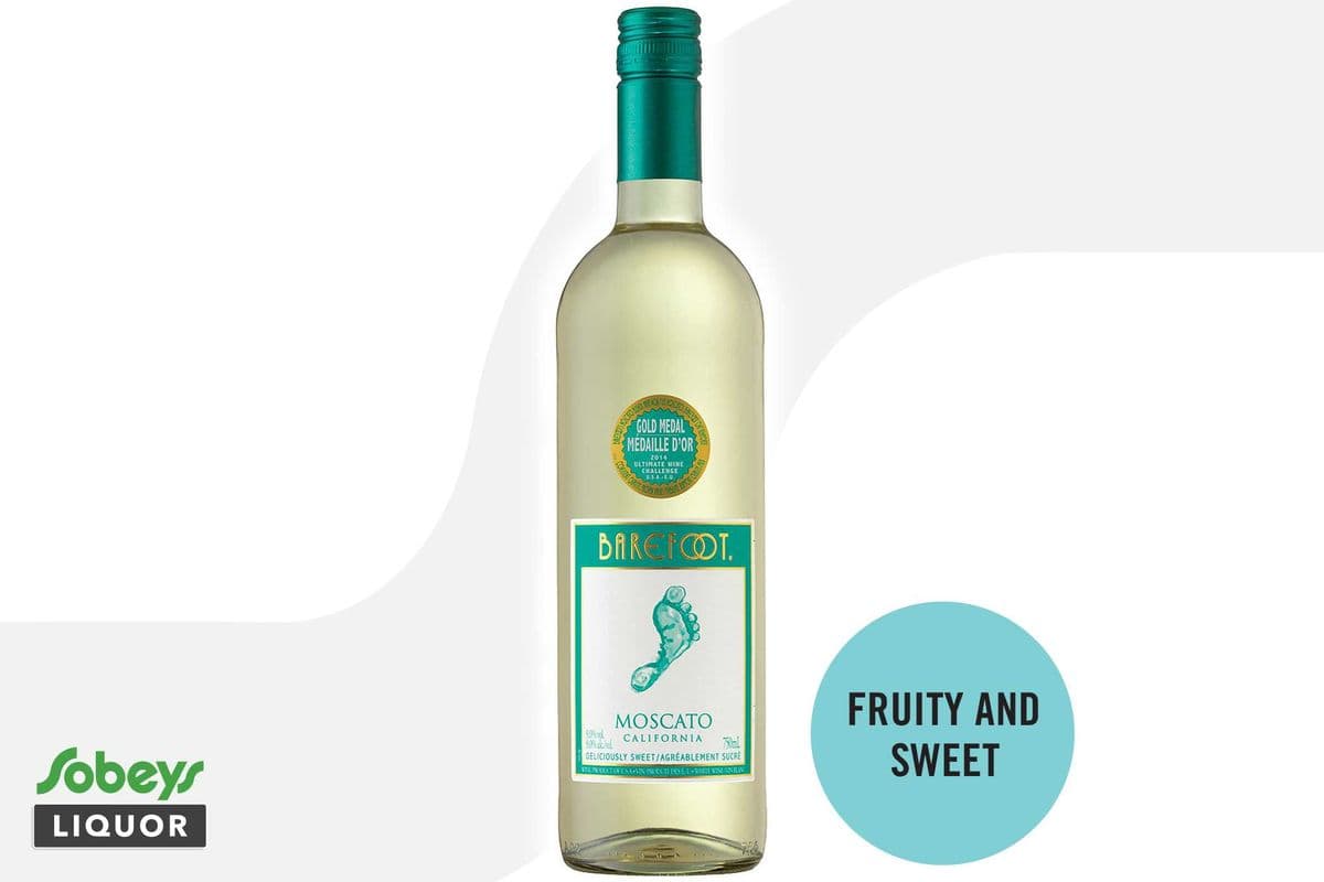 Barefoot Moscato (1 x 750 ml)