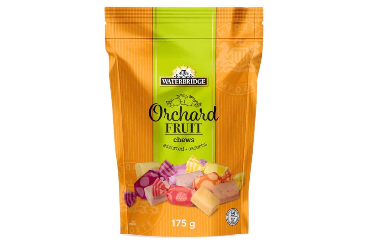Waterbridge Orchard Fruit Chews (175gm) (160 Cal)