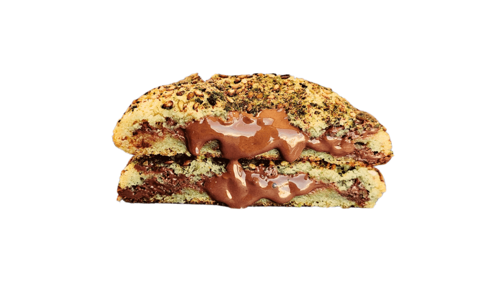 ⚠️ Biscuits au chocolat au lait et au zaatar / ⚠️ Za'atar Milk Chocolate Cookies