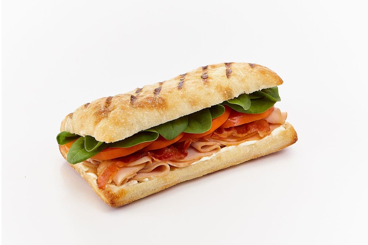 Ciabatta à la dinde BLT / Ciabatta BLT Turkey