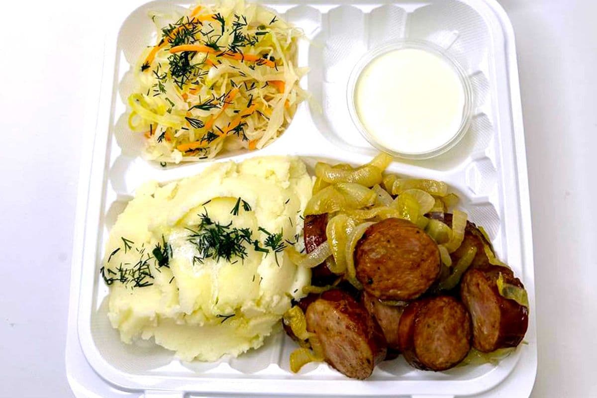 Fried Sausages Meal