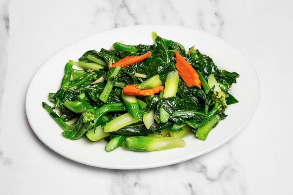 C2. Stir Fried Seasonal Greens