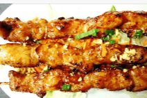 7. Satay Chicken Skewers (3 pcs)