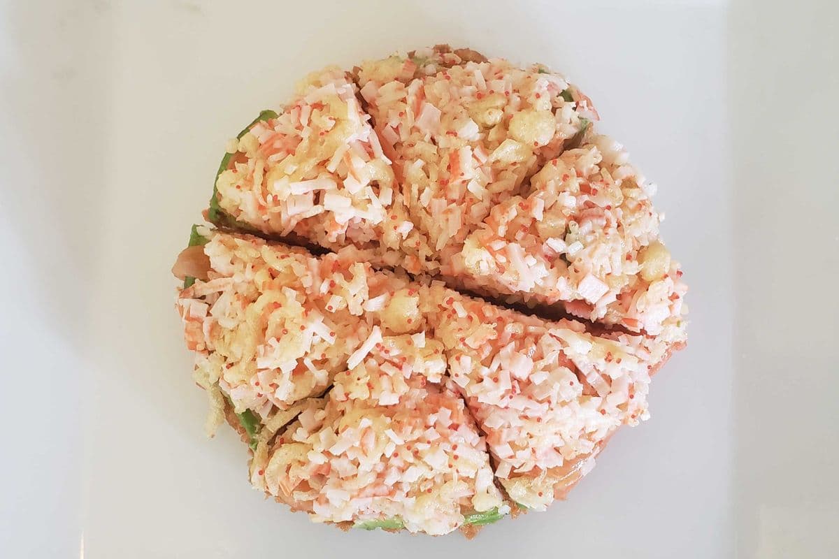 Sushi pizza (6 mcx)