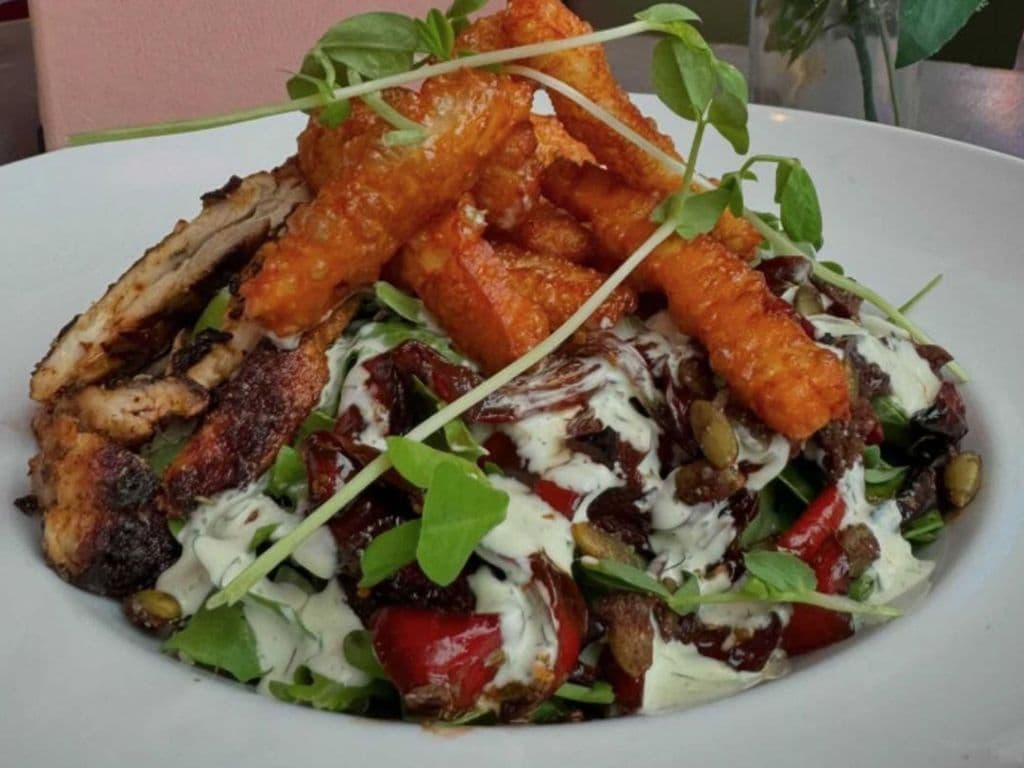 Halloumi Chicken Crunch Bowl