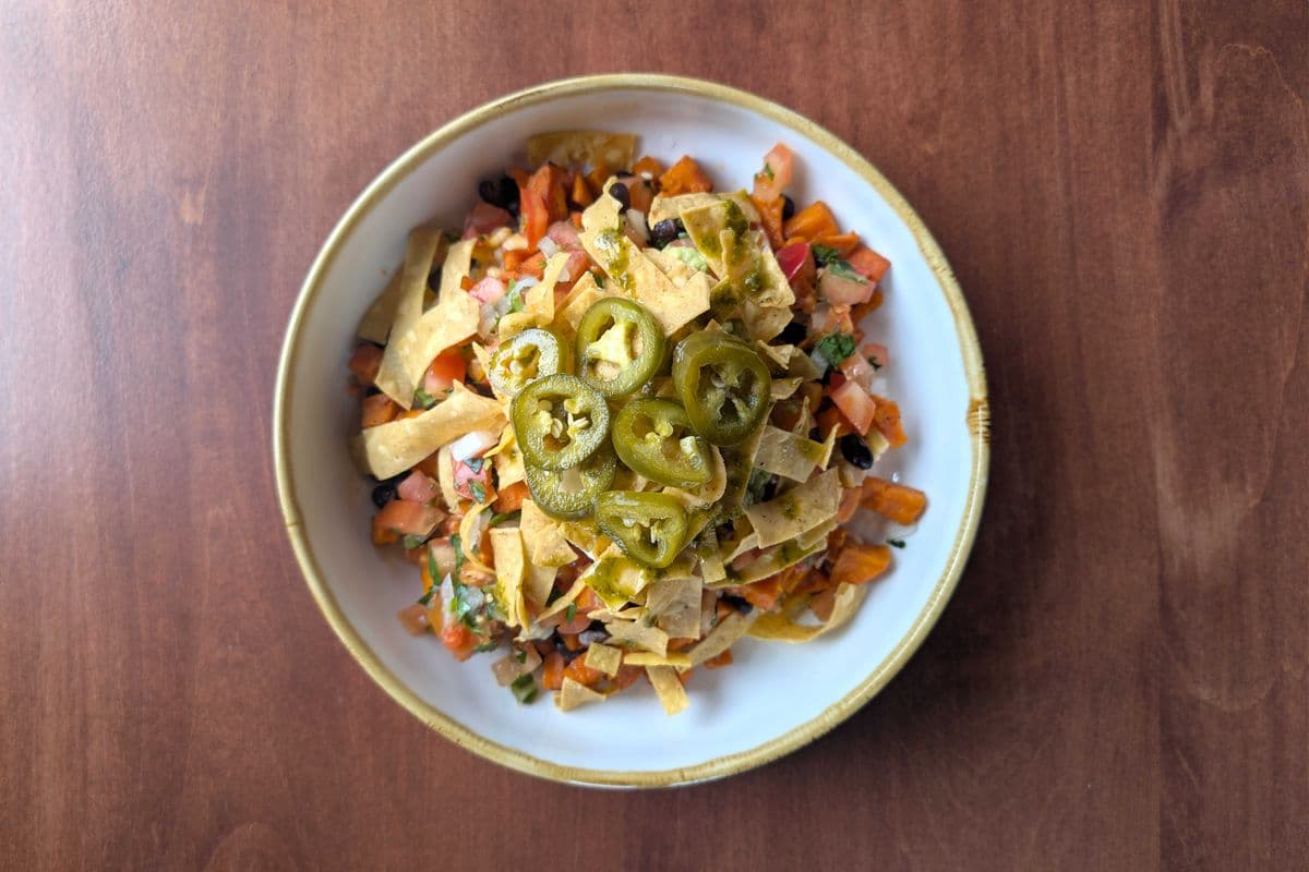 Yam and Black Bean Burrito Bowl