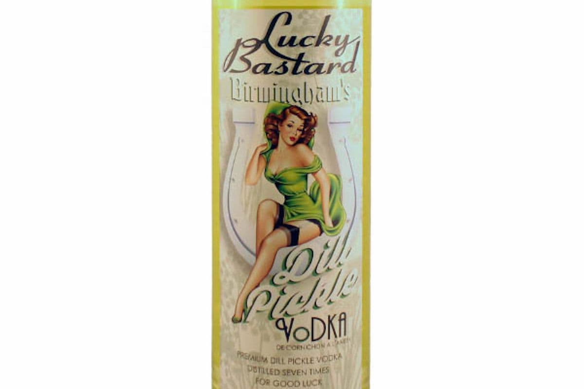 LUCKY BASTARD DILL PICKLE VODKA 750ML (1 x 750ML)