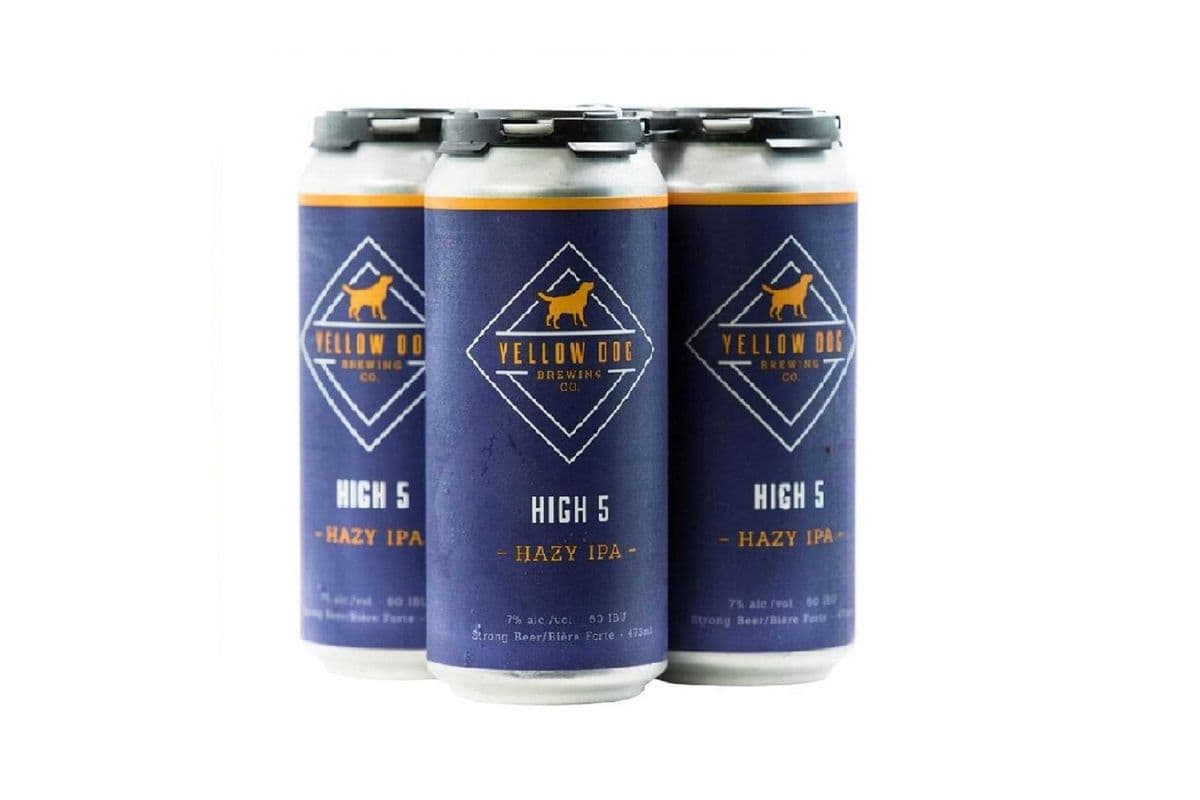 Yellow Dog High 5 (4 Pack Cans) (4 x 473 ml)