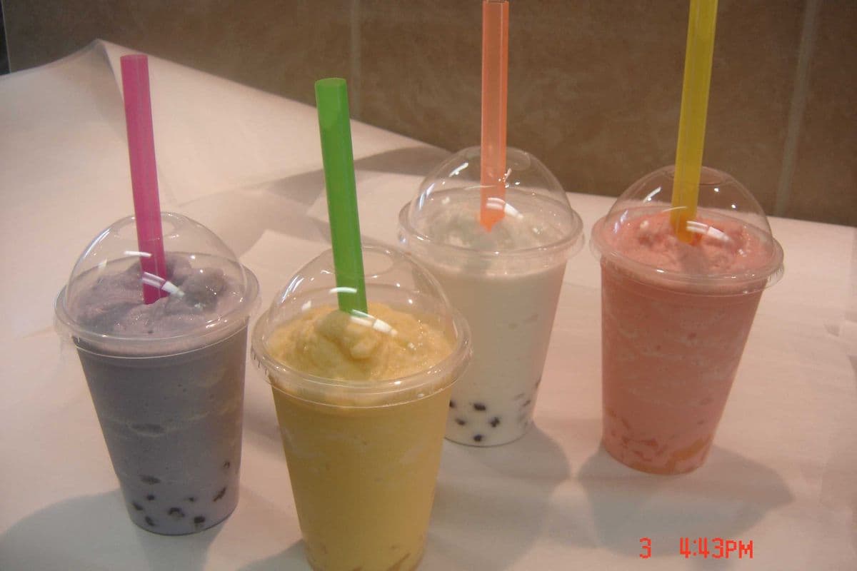 Bubble Tea with tapioca pearl