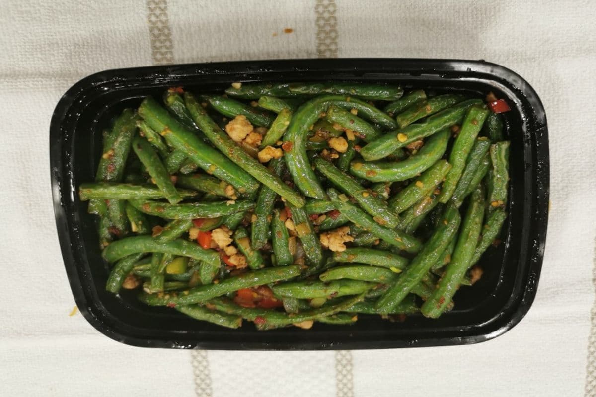 107. Szechuan Style Fried Green Bean with Pork 干煸肉松四季豆