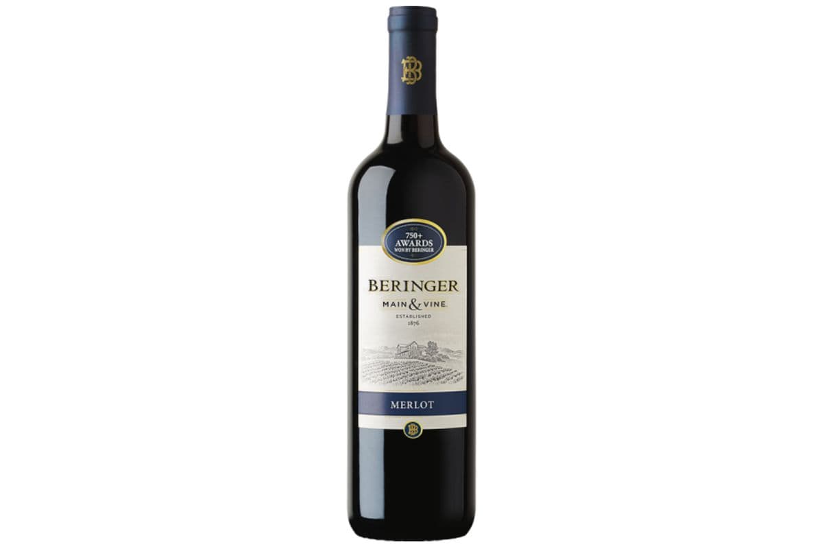 Beringer Merlot (750 ml Bottle)