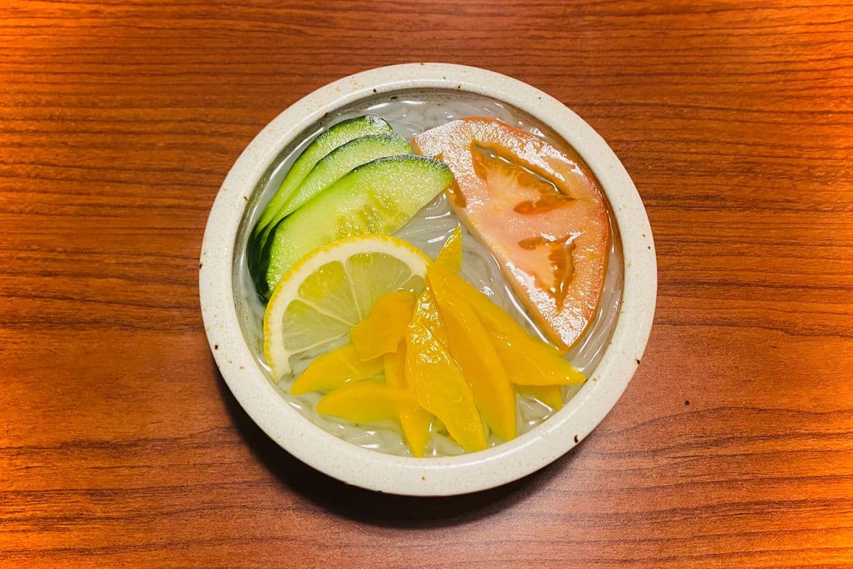 Vegetable Sunomono