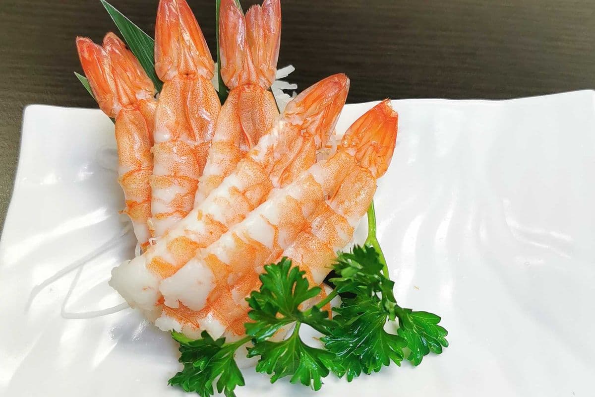 Shrimp Sashimi (5 pcs)