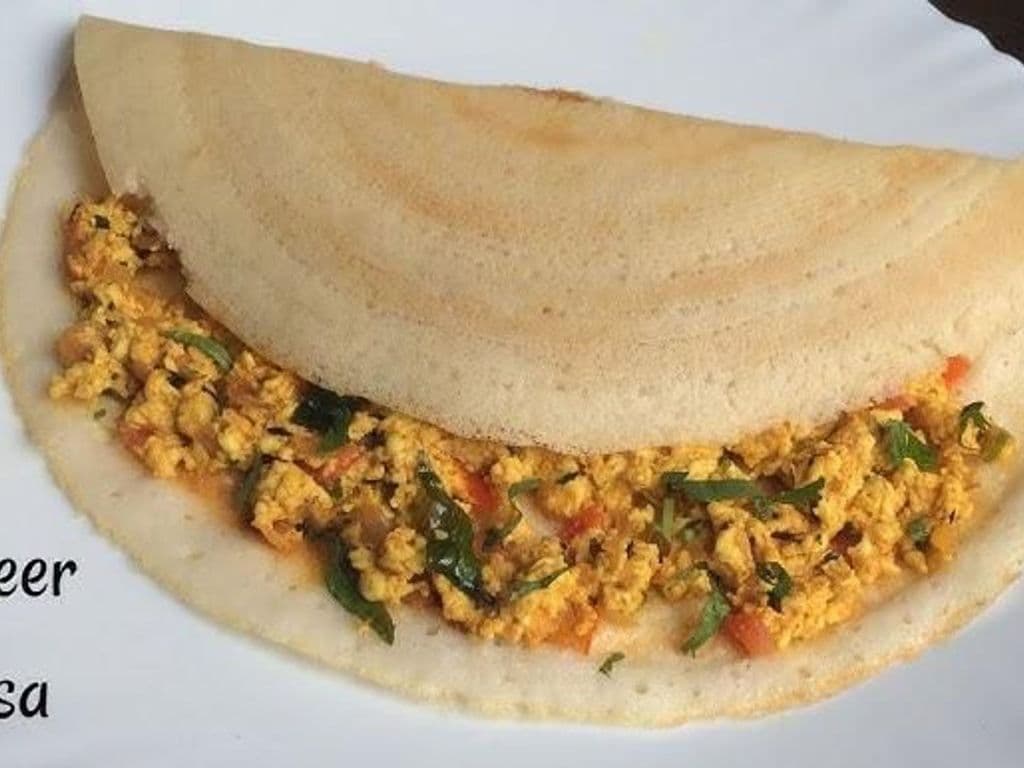 Butter Paneer Dosa