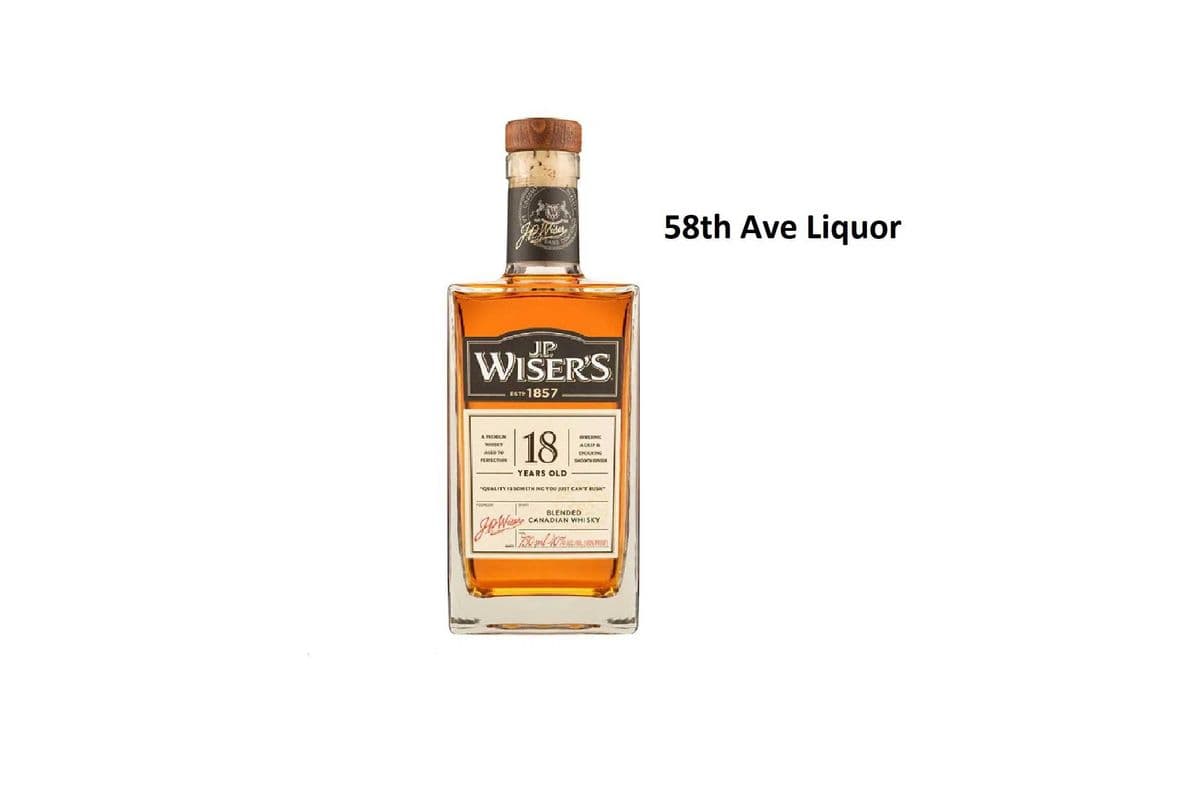J.P. WISER'S 18 YEAR 750ML (1 x 750ML)