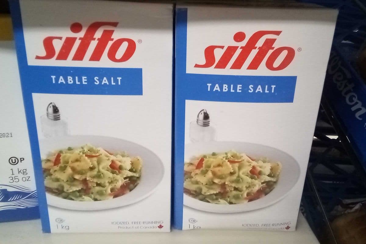 Sifto table salt 1 kg