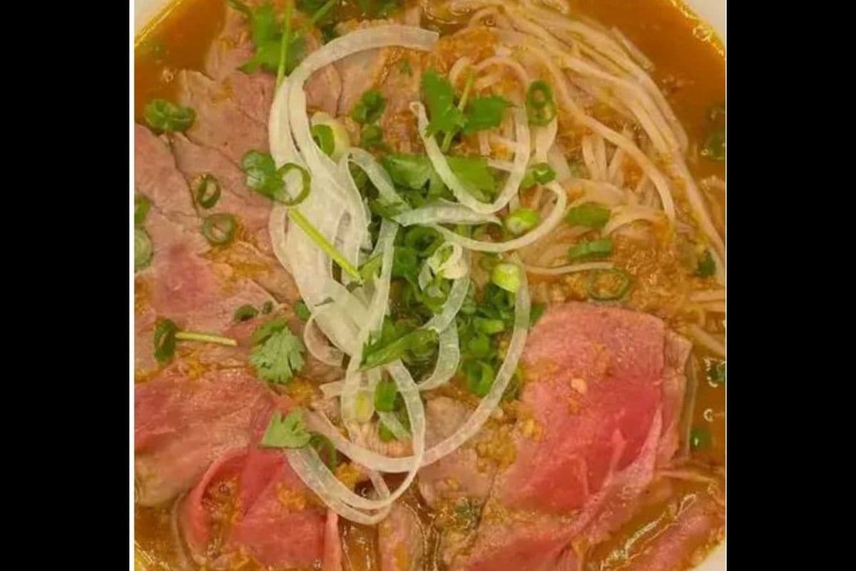 48. Peanut beef Sate Pho