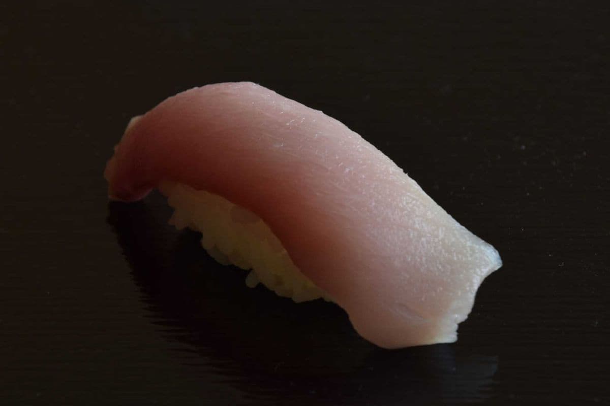 Yellowtail (Hamachi) Nigiri