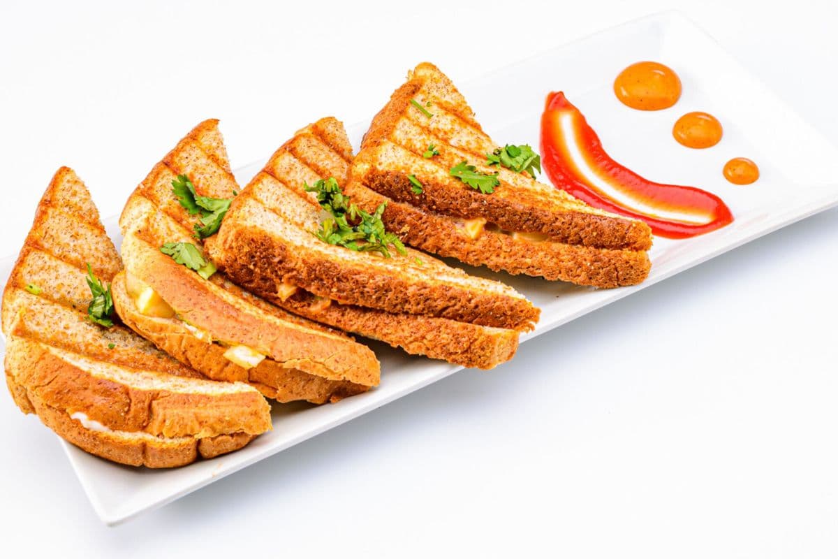 Grilled Paneer Sandwich
