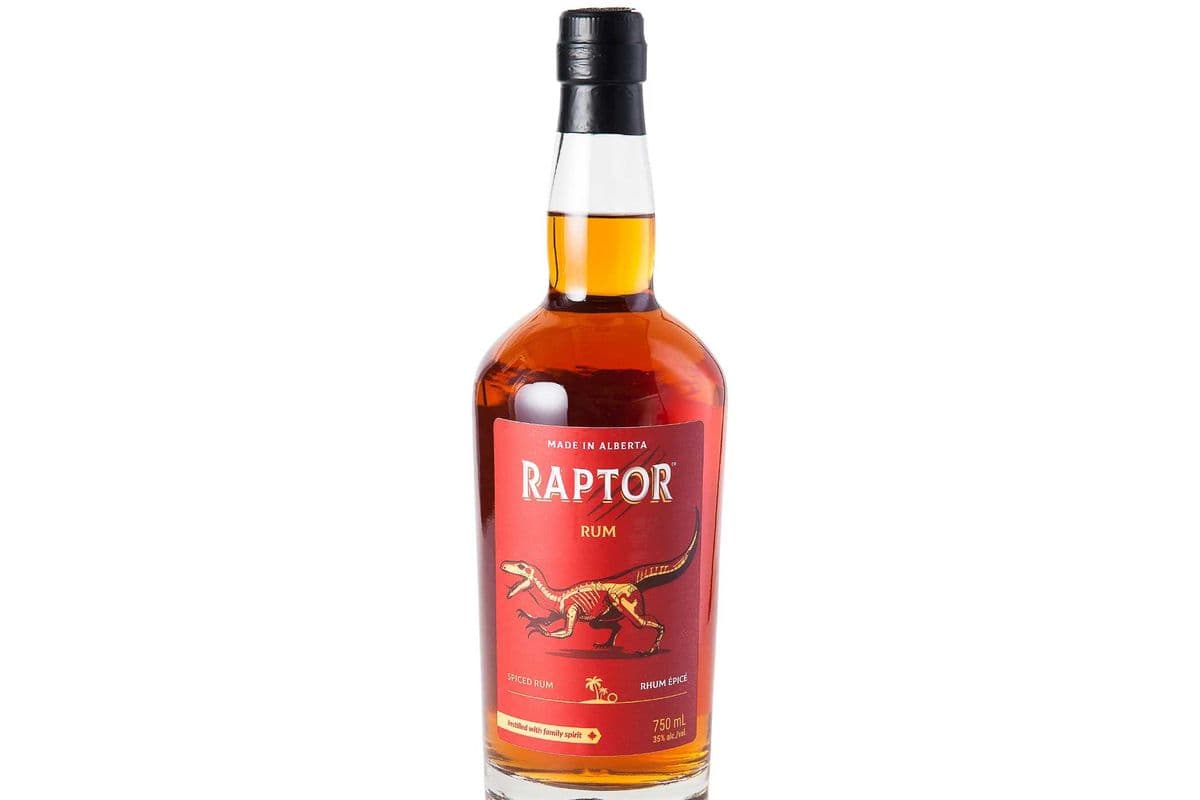Raptor Spiced Rum (SAMOS) 750ML (1 x 750 ml)
