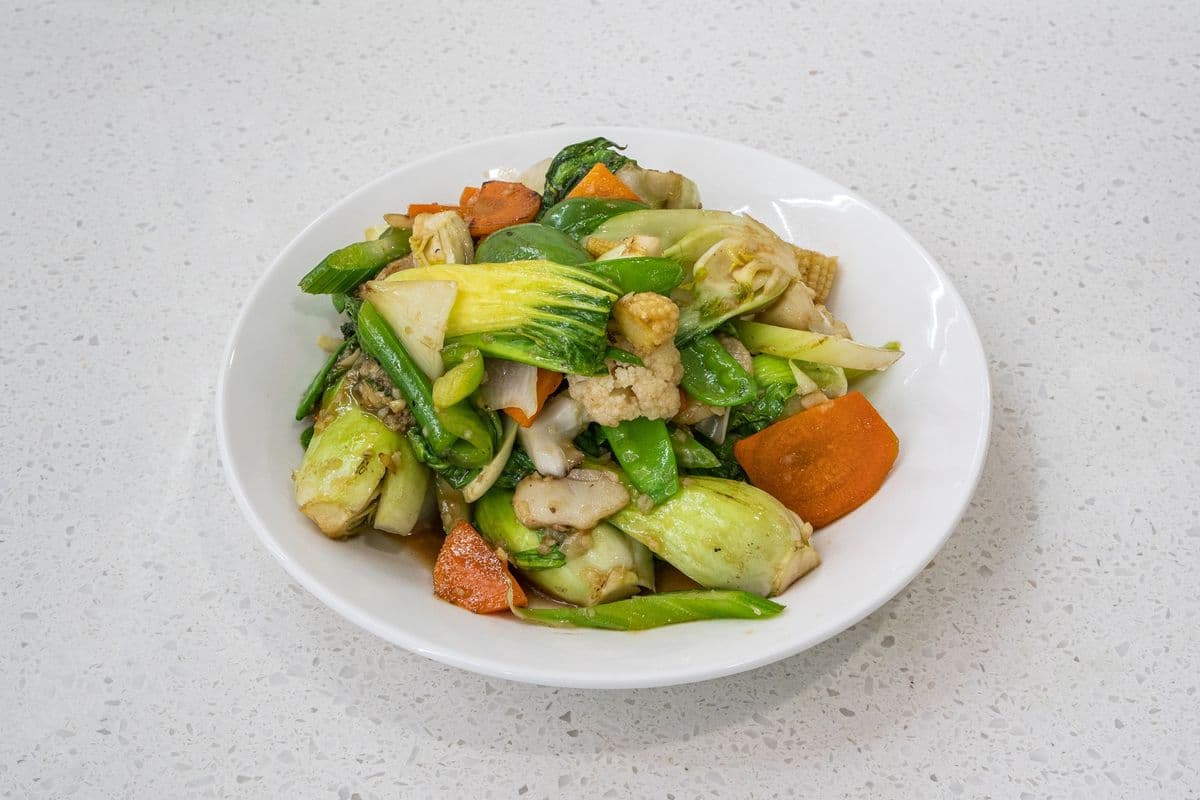 82. Stir Fried Chinese Green Vegetables