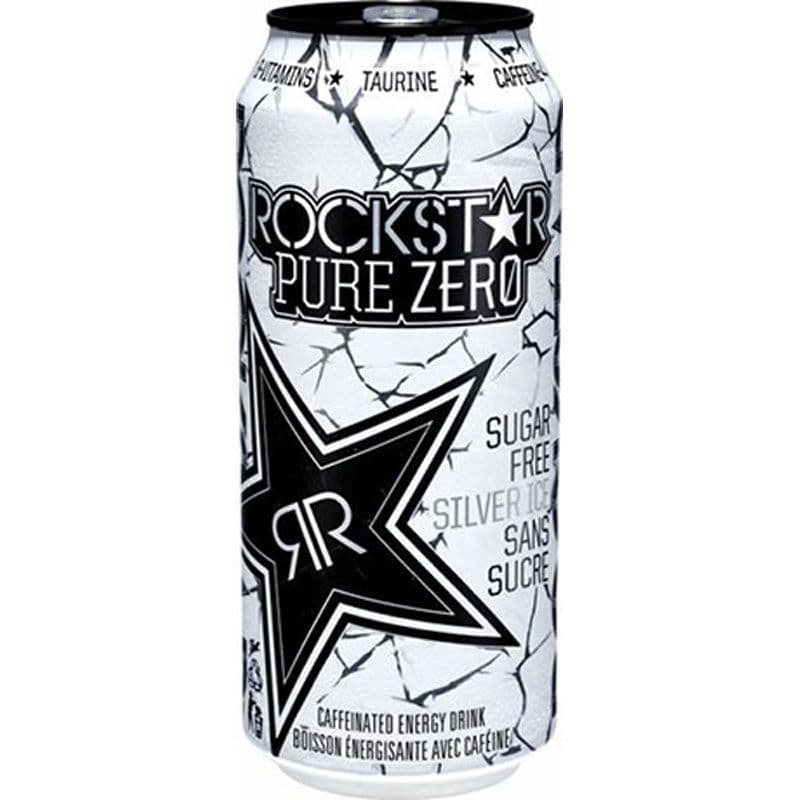 Pepsi Rockstar Pure Zero Silver Ice (473 ml)