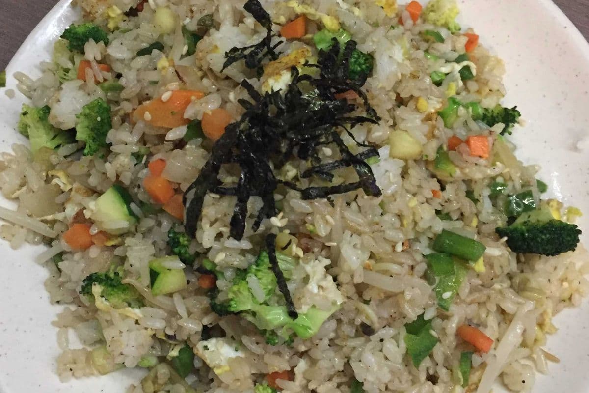 F1) Vegetable Fried Rice