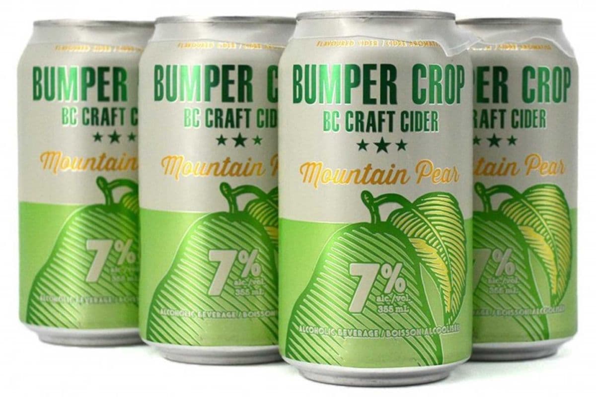 BUMPER CROP CIDER -MOUNTAIN PEAR (6 x 355ml)