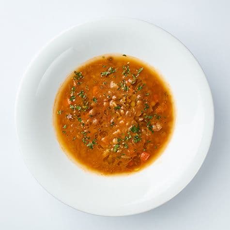 Soupe aux lentilles