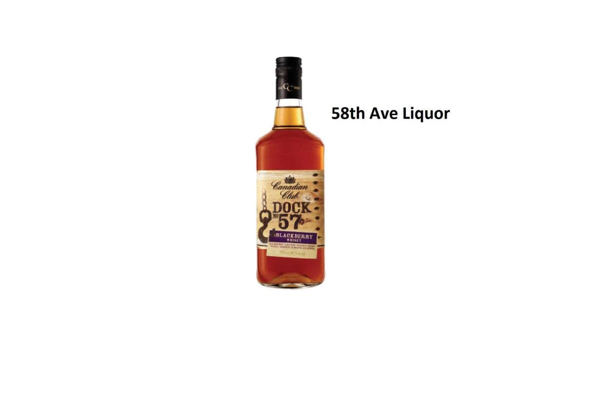 CANADIAN CLUB DOCK 57 BLACKBERRY WHISKY 750ML (1 x 750ML)