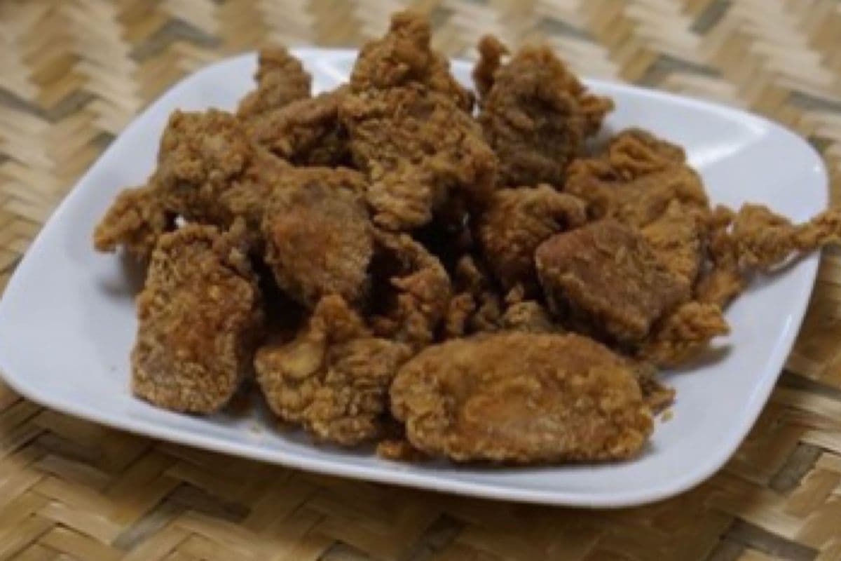 123. Dry Garlic Spare Ribs