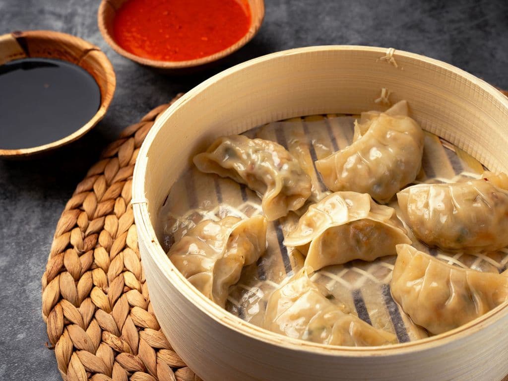 Steam Momos (paneer)