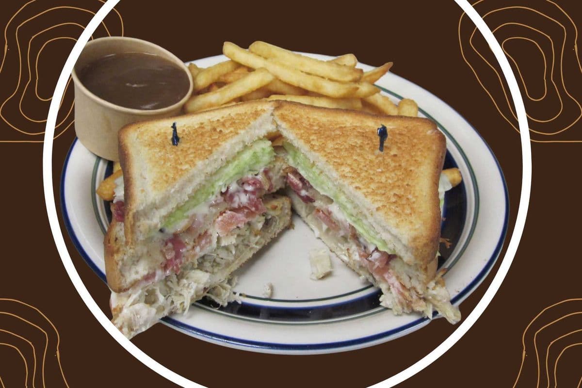 Chicken Club Sandwich Platter