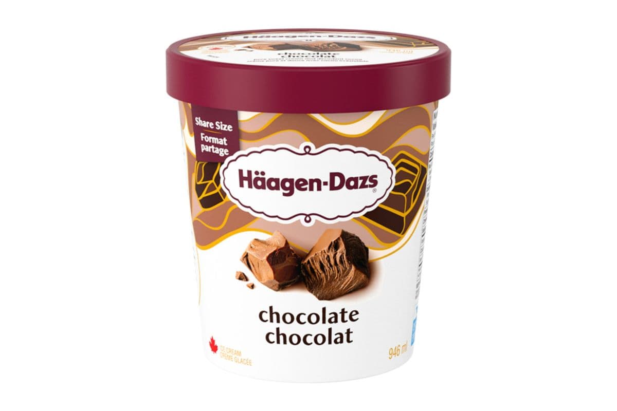 Haagen Dazs Chocolate Ice Cream
