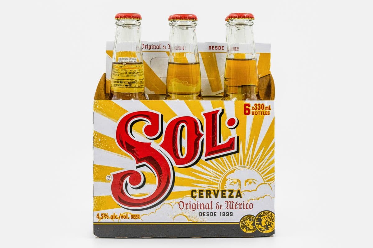 SOL 6 BOTTLES (1 x 6 X 330 ml Bottles)
