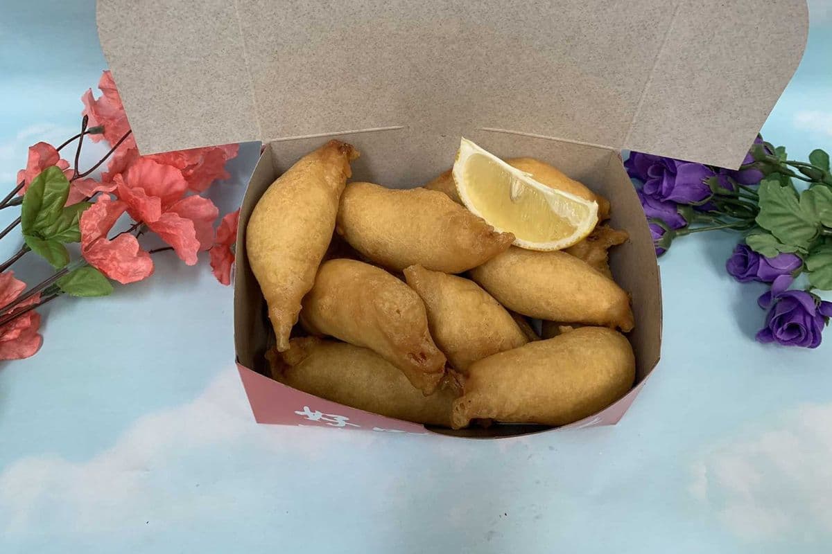 Breaded Shrimps with Lemon