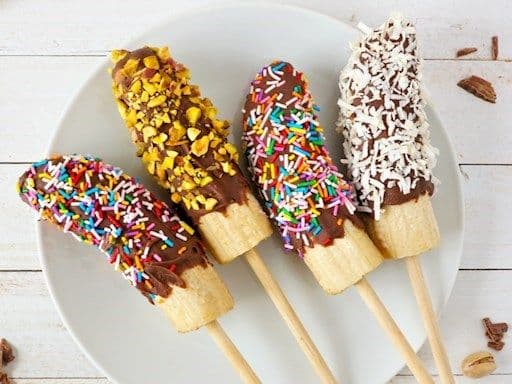 Banane trempée / Dipped Banana