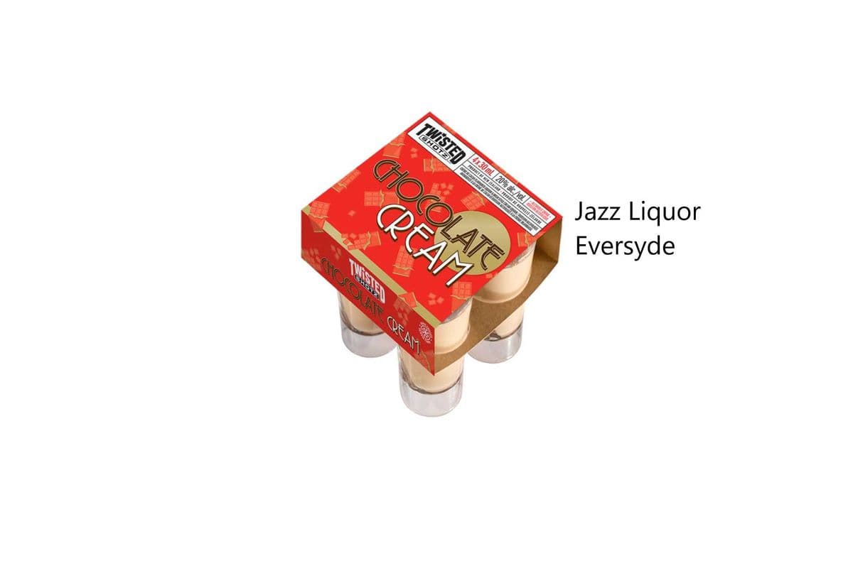 TWISTED SHOTZ CHOCOLATE CREAM (1 x 4x30ML)