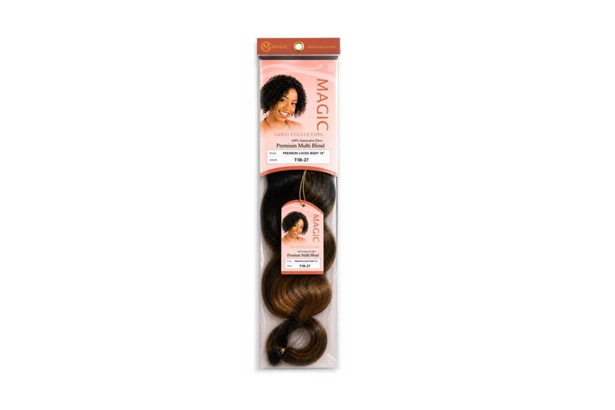 MAGIC Gold Collection - Colour T1B-27 – Premium Multi Blend (Loose Body 18")