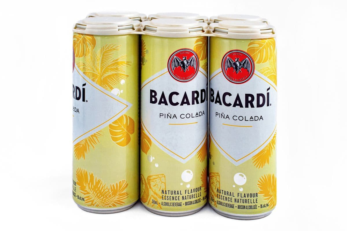 Bacardi Breezer Pina Colada (6 x 355 ml Cans)