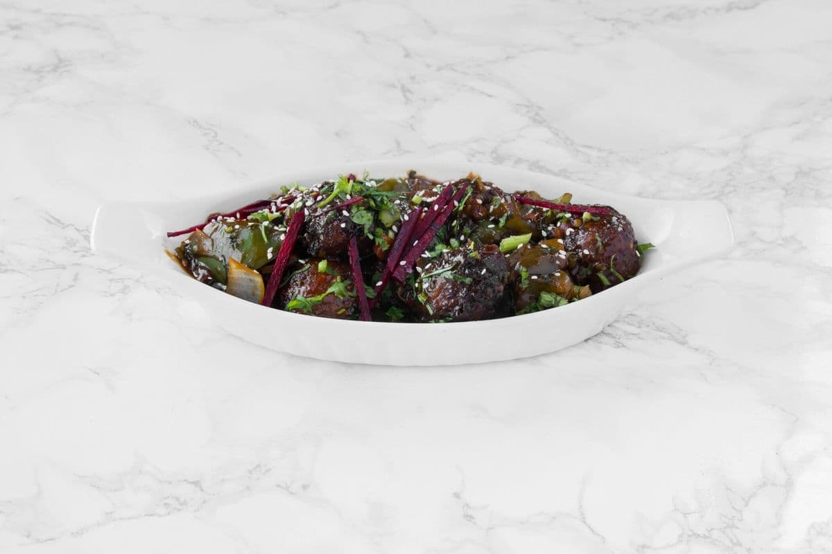 Dry Manchurian (Sweet-and-Sour)