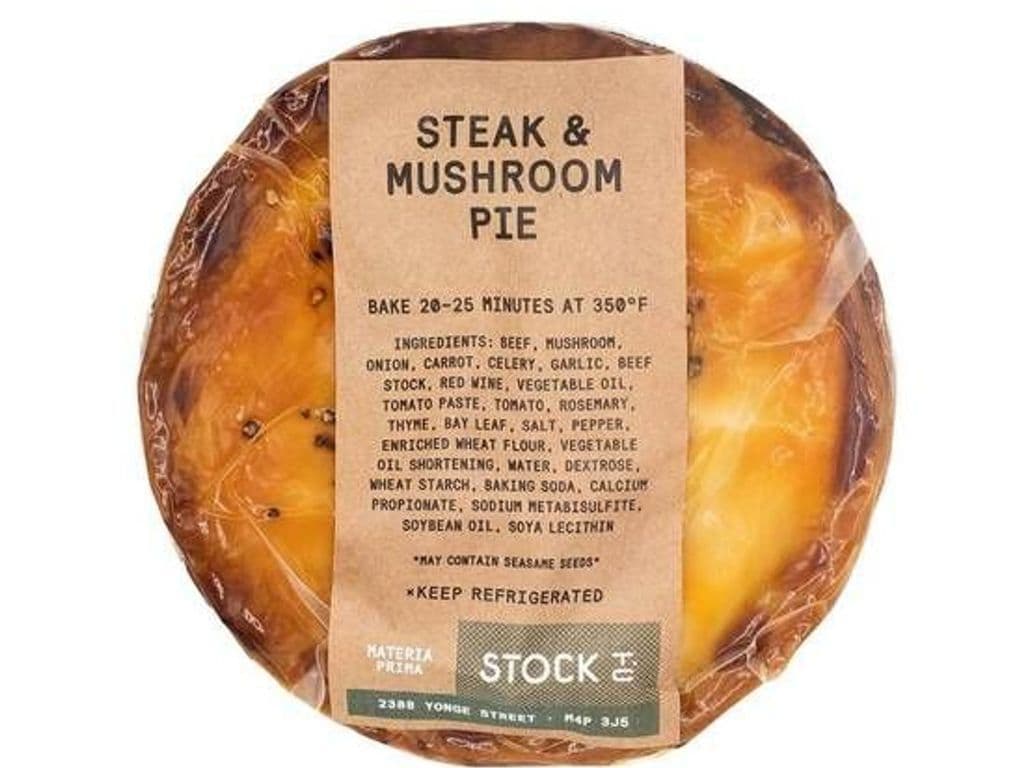 Steak & Mushroom Pie