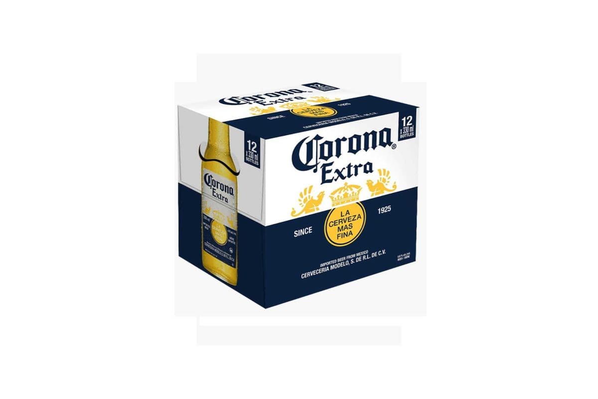 Corona Extra (12 Pack) (12 x 330 ml Bottles)