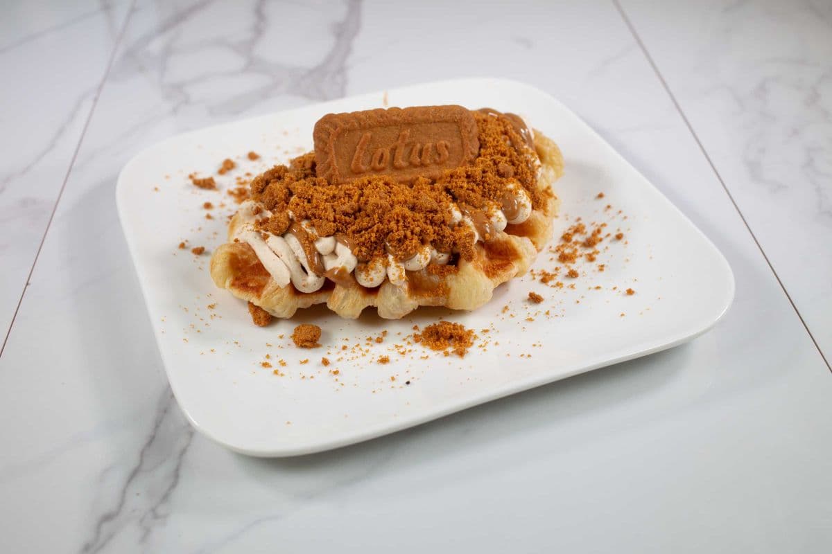 Lotus Biscoff Croffle