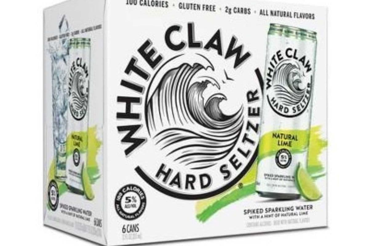 White Claw Lime Hard Seltzer (6 Cans) (6 x 355ml)