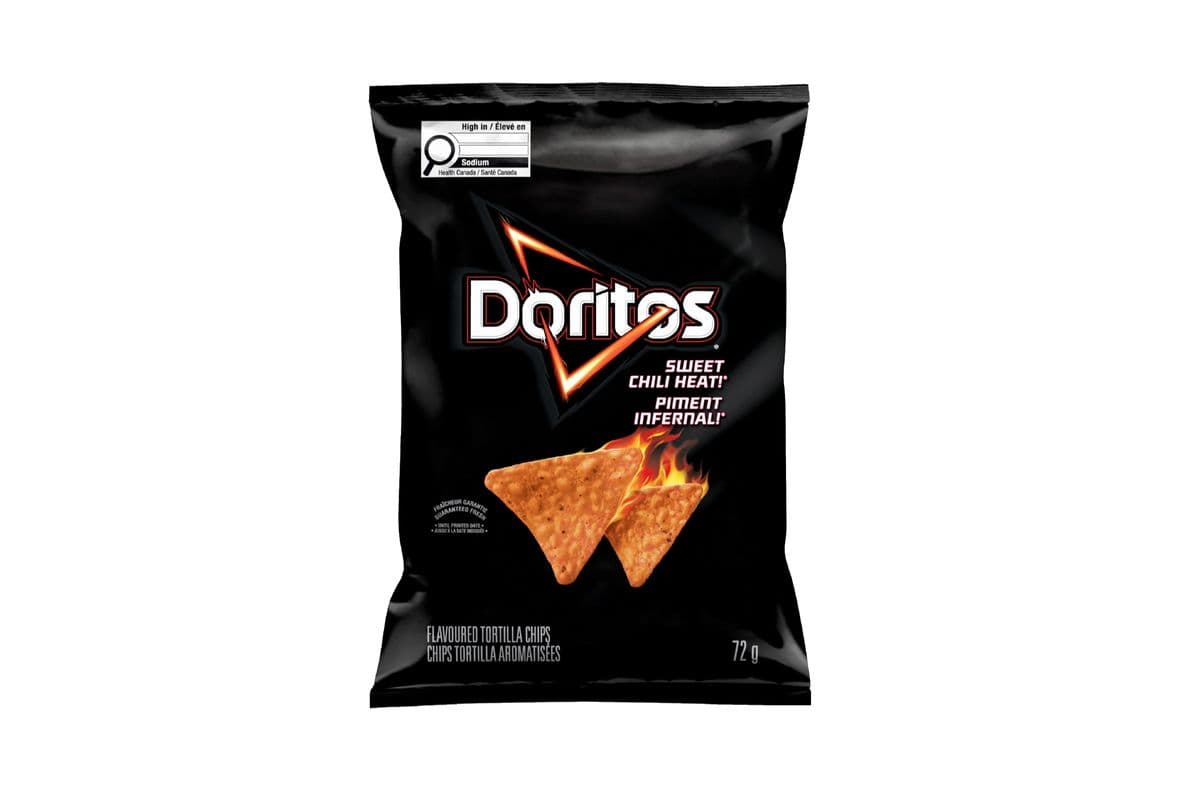Doritos piment infernal (72g) 77825 / Doritos Sweet Chili Heat Tortilla Chips (72g) 77825